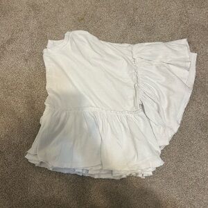 Large urban outfitters white flowy top